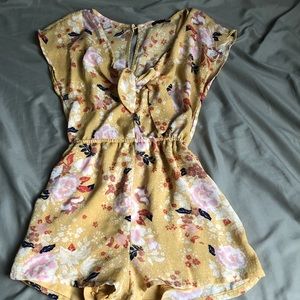 Floral romper